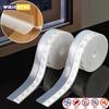 Window Door Bottom Seal Strip Door Draft Stopper Dust Noise Insulation Weatherstrip Weather Window Rubber Seal Gap Sealing Tape