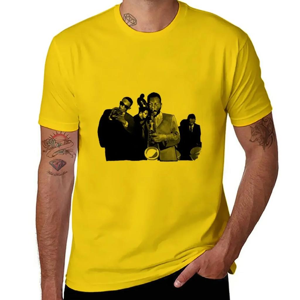 T-shirt Ornette Coleman per appassionati di sport magliette pesanti personalizzate per uomo