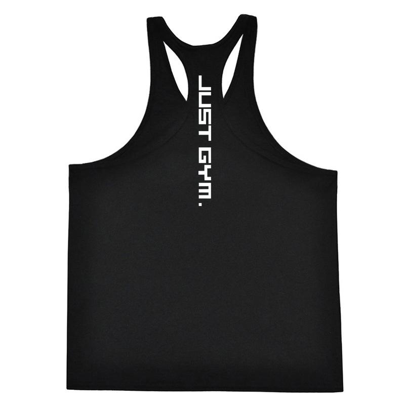 Do The Work  Fitness Gym Sports Mens Bodybuilding Brand Fashion Casual Pure Cotton Striped Weightlifting Summer Basketball Tank Top