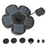 Solar Fountain Solar Powered Plum Blossom Style Fast Start Up Easy Installation Widely Used Stable Solar Water Fountain