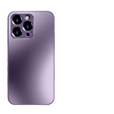 Toepasbaar op Apple 15promax Mobiele Telefoonhoes AG Krasbestendig Matglas Iphone14 Volledige Verpakking Anti-val Siliconen Zachte Rand