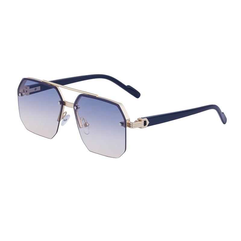JYL TS Women's Semi-Rimless - UV-Protective Fashion Sun Sunglasses XS-2307