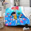 Ponyo On the Cliff Cute Cartoon Blanket Miyazaki Hayao Animation Series Blanket Four Seasons Blanket for Children and Adults