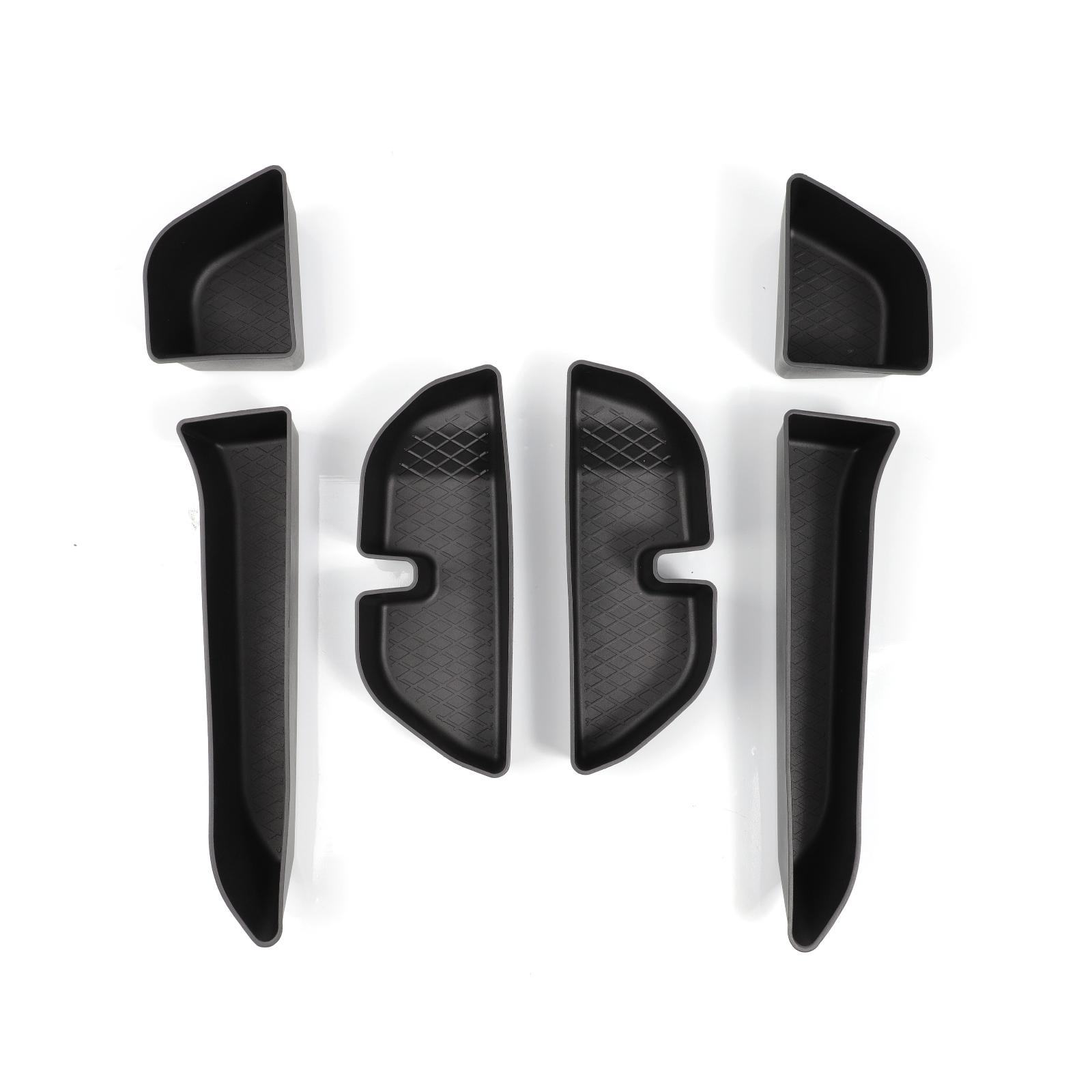 

SMABEE для Toyota Land Cruiser Prado 2024 250 J250 LC250 ящик для хранения вещей на боковой стороне двери TPE органайзер для передней и задней ручки двери