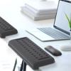 Durable Ergonomic Desk Elbow Pad Soft Cushion Black Elbow Support Padding Slow Rebound L-Shaped Keyboard Hand Rest Relax Wrist