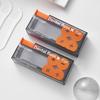 Ergonomic Floss Pick Storage Box Auto Eject Function Plastic Construction Toothpick Holder Dental Care Organiser
