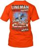 Lineman - I Dont Always Tolerate T-Shirt Made In the USA Size S To 5XL