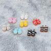 10cm Cotton Doll Princess Shoes for 22cm BJD Dolls with Leather Shoes & Clothing Accessories