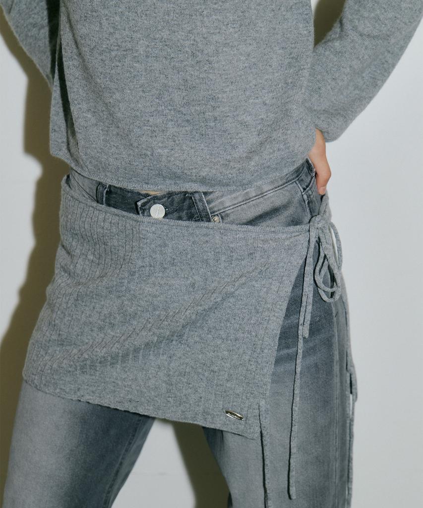 AUTHENTI Layered Knit Set-Up_Melange