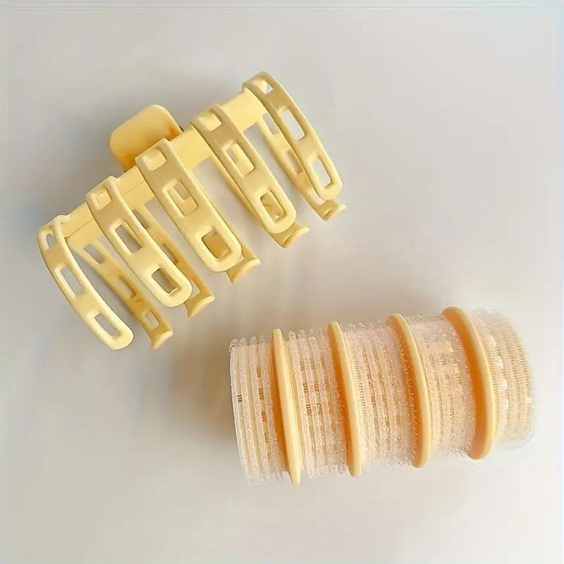 1PCS French Air Inward Bangs Curler Hair Fluffy Clip Big Wave Fixed Artifact Curling Clip DIY Hairdressing Tool