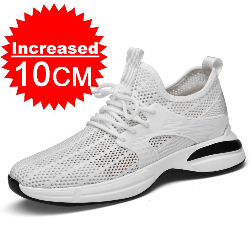 Zapatos Elevadores para Hombre 2026 Tacones Ocultos Zapatos Transpirables para Aumentar la Altura para Hombre Plantilla Aumentadora de Altura Opcional 10 8 6CM