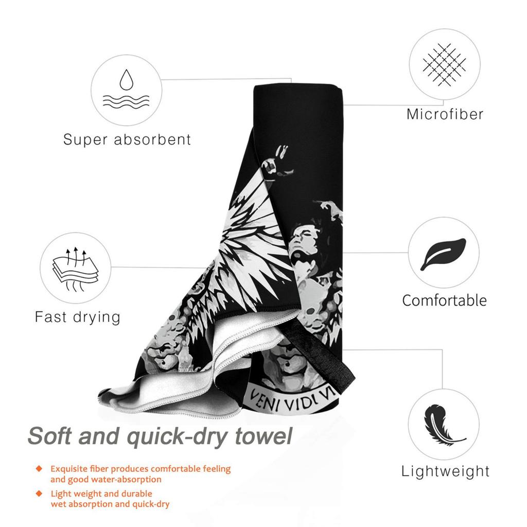 Zyzz Beach Towel Soft Microfiber Quick Dry Absorbent Quick Towels For Pool