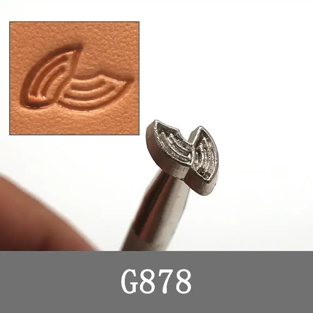 Carving Leather Craft Stamps Kit Metal Leather Working Saddle Making Tools Leather Stamping Solid DIY Printinting Craft Supplies