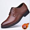 Leather Shoes Men Luxury Business Oxford  Breathable Patent Leather Formal Shoes Plus Size Man Office Wedding Flats Male Black
