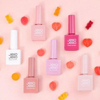 365 My Jelly Syrup Edition Gel-Nagellack, 6er-Farben-Set KBeauty, Premium-Gel-Nagel-Marke, koreanische Kosmetik, Probe