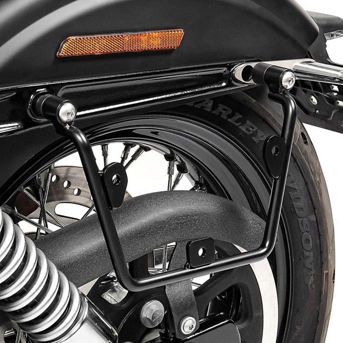 Set Écarteurs supports sacoches cavalières pour Harley Davidson Dyna 91-17 SH2