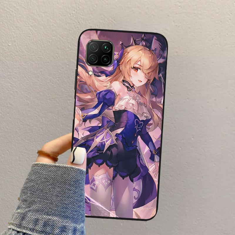 Genshin Impact For Huawei Nova Y73 Y72 Y61 Y91 Y70 Y60 Y90 12s 12i 11i 8i 9 10 SE P30 P40 Lite P60 Pro Case