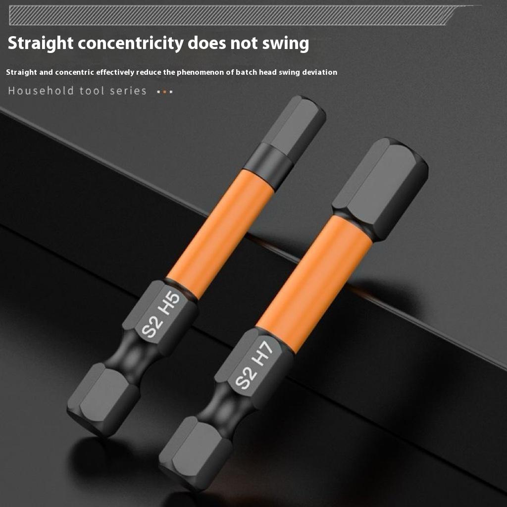 20 Stück Metrisch und Zoll S2 Legierter Stahl Magnetisches Sechskant Schraubendreher Bit Set, Länge: 50 mm