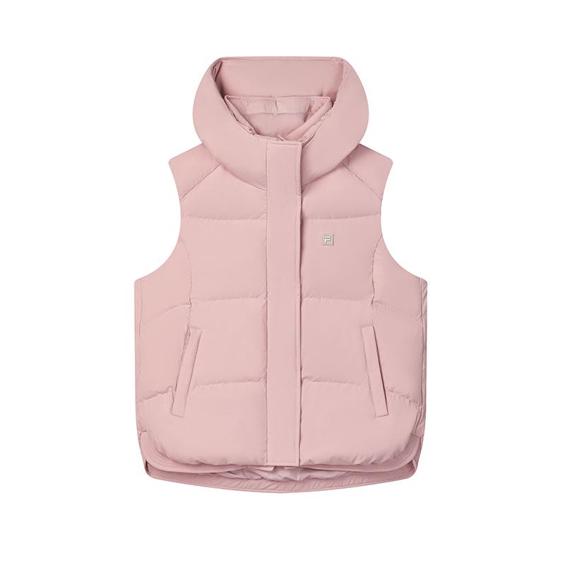 New FILA Vest Women's Graceful Pink F11W443901FPK