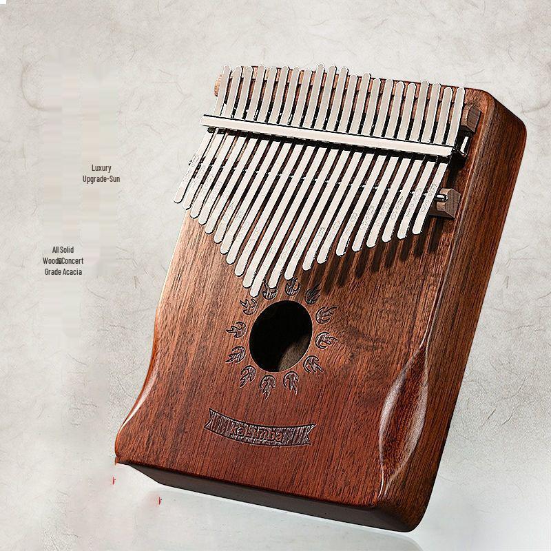 17/21-Ton Daumenklavier Kalimba - Beliebtes kleines Musikinstrument Souvenir