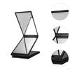 4 Ways Mirror, Beauty Vanity Compact Self Haircut Mirror for Hair Cutting, Handbag,