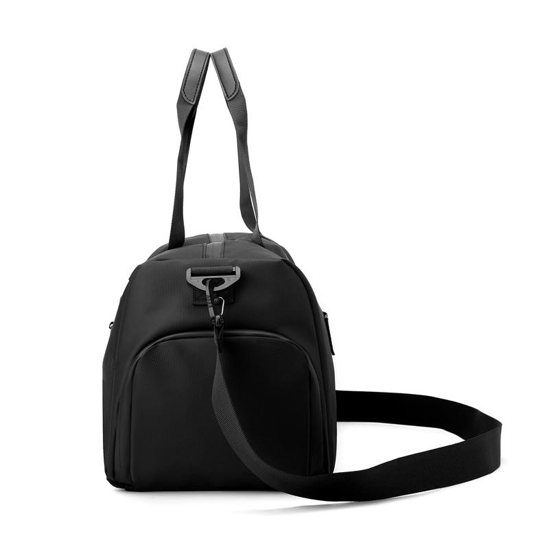 Sleeable Pull Rod Short-distance Travel Bag Men's Single Shoulder Crossbody Bag Large Capacity Dry And Wet Separate Gym Bag For Men And Women