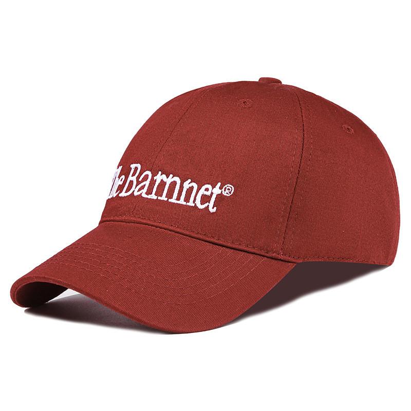 

Baseball Cap Men Women Embroidered Letters Sun Protection Adjustable Outdoor Hat бордовый