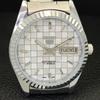 MENS VINTAGE REFURBISHED SEIKO 5 AUTOMATIC JAPAN WHITE DIAL WATCH a440363-9 Sk-a440363-1