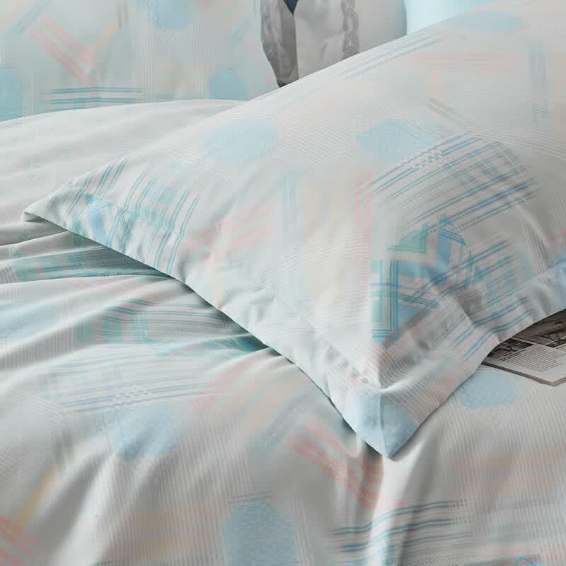Fuanna Pastoral Style Brushed 4-Piece Bedding Set - Elegant Rhyme