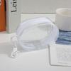 PVC Transparent Doll Carrying Bag  Doll Style Clear Display Window | Dustproof Zipper for Mini Figures & Keychain Accessories