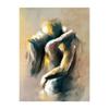 Abstract Couple Kiss Hug Erotic Nude Lovers Embracing Fantasy Sexual Poster Wall Art Pictures Canvas Painting Room Home Decor