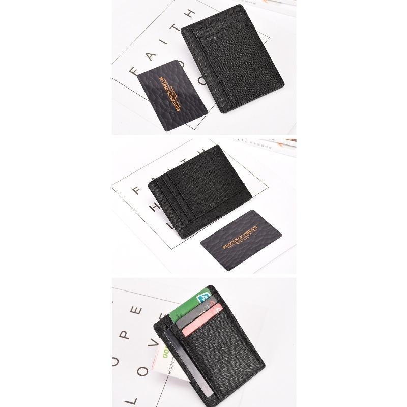 Kartenhalter Anti-Diebstahl RFID Kleine Kartentasche Damen Herren Karten Multi-Karten Kartenhalter Ausweis