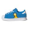 The Simpsons X Adidas Superstar Little Kid Marge Simpson Kids Sneakers Blue Cloud-White Core-Black GZ1773