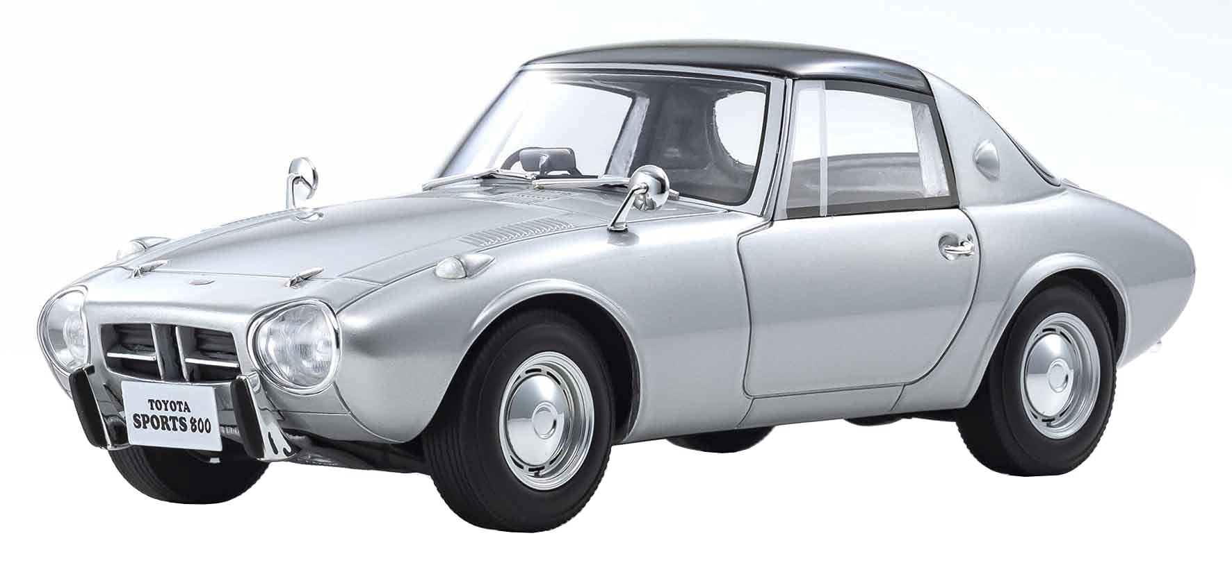 

Самурай Toyota Sports 800 Silver Готовый продукт KSR18043S 1/18 серебряный