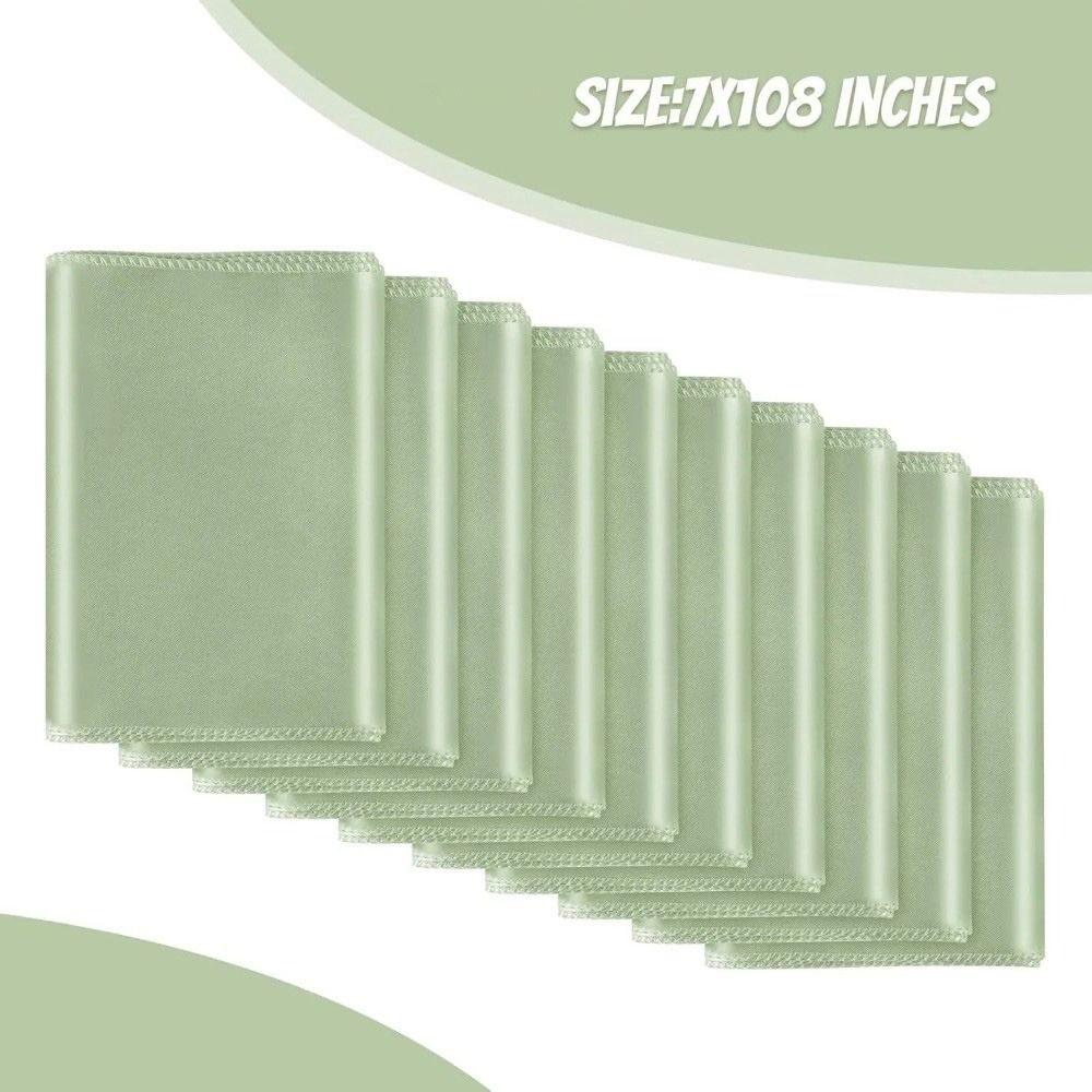 Self Tie Chair Ribbon Ties Elegant Design Chair Cover Decoration  Festival Celebration