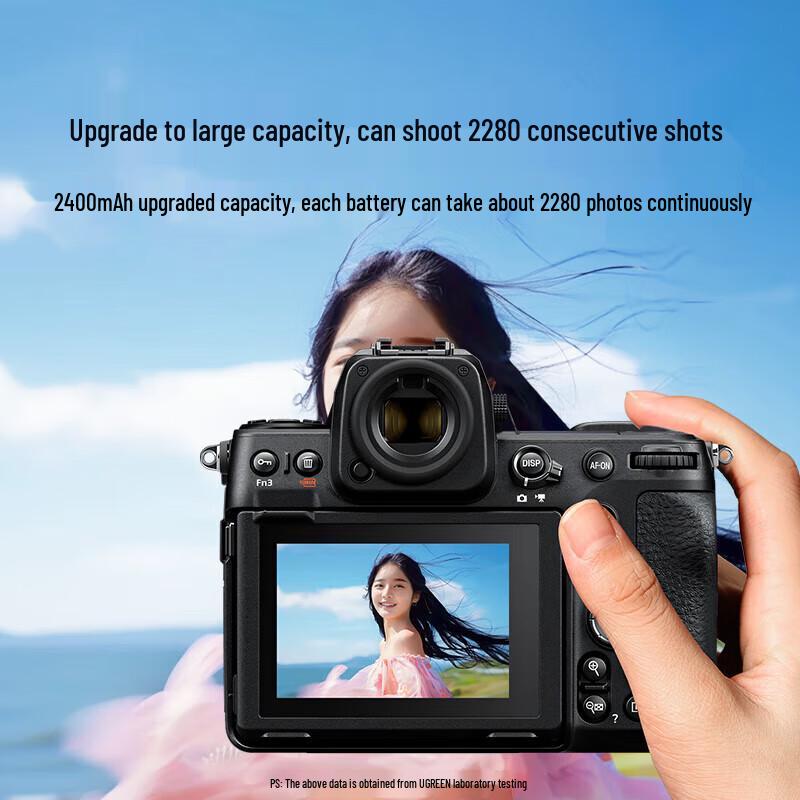 Ugreen BC110 Single Charger for Nikon EN-EL15 Battery