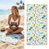 Summer Citrus Microfiber Beach Towel Oversized Quick Dry Sand Free Bath Towels Large Lightweight Swimming Blanket Blanket