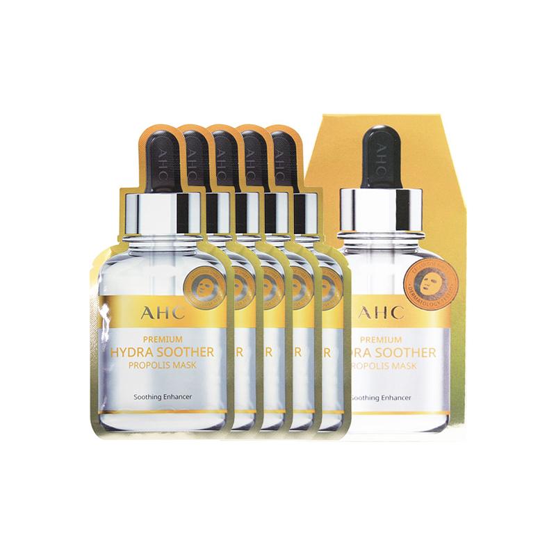 AHC Propolis Mask Soothing, Firming, Moisturizing and Moisturizing pieces 1286085 AHC Propolis Mask-27ml*5 pieces without original box