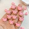 30Pcs New Cute Resin Cartoon Ocean Series Crab Turtle Octopus Flat Back Ornament Jewelry Making Manicure Hairwear Accessories