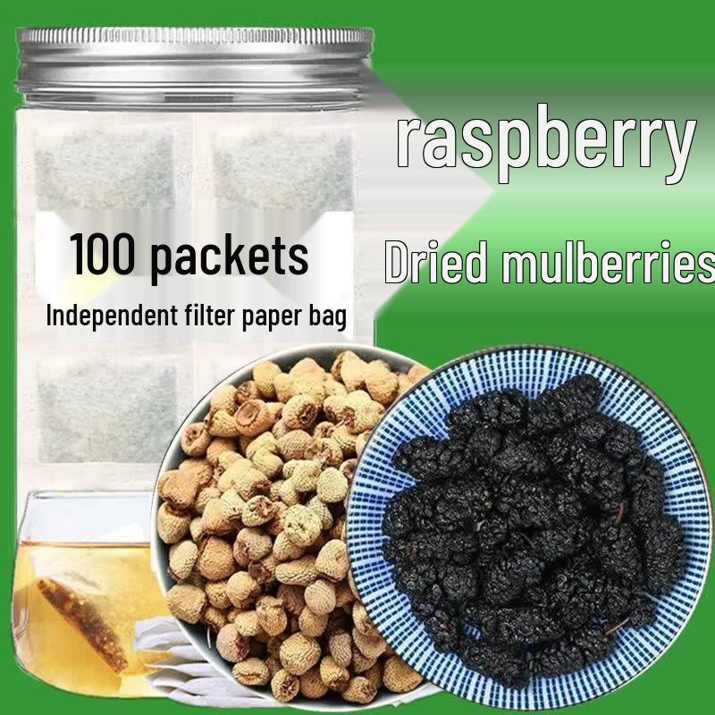 Yachaopo Raspberry & Mulberry Herbal Tea Bags