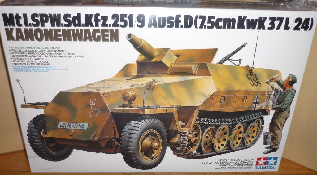 Tamiya Military Miniature Series Hanomark D Type Kanonenwagen 1/35