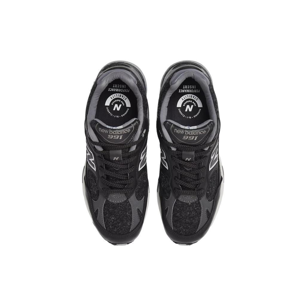 New New Balance 991 MiUK Black Magnet Smoked Pearl M991DJ