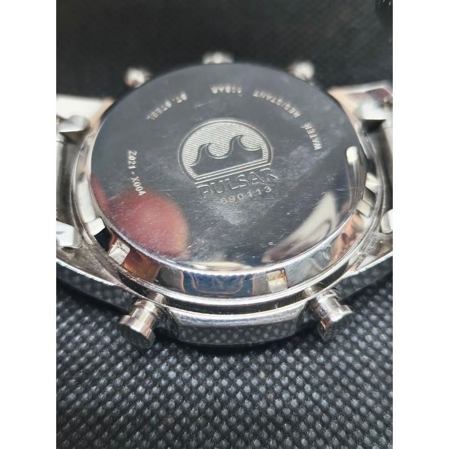 Used Working item SEIKO PULSAR Pulsar ZO21 New belt New battery replaced