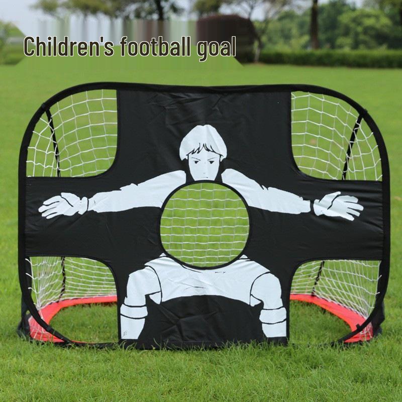 Foldable Children's Soccer Goal - Portable Outdoor Training Net for Primary Students