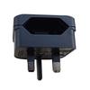 2pcs EU to UK Plug Adapters European to UK Set Universal Input Wall Socket
