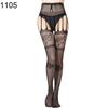 Women Erotic Open Crotch Lace Suspender Pantyhose See Through Tights Stockings