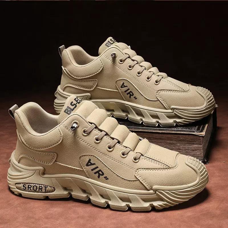 Men's Spring Korean Trendy Casual Board Shoes, Versatile Sports Footwear For Students And Youth.