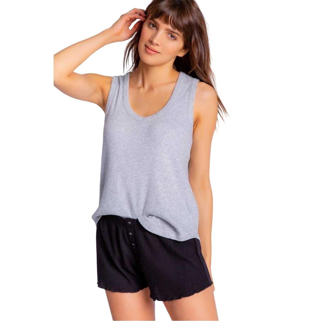 PJ Salvage Womens/Ladies Ribbed Shorts
