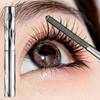 Steel Tube Mascara, Waterproof Sweat Proof, Volumizing Lengthening Curling Eyelashes, Precision Steel Tube Design Natural Full Coverage Eye Makeup
