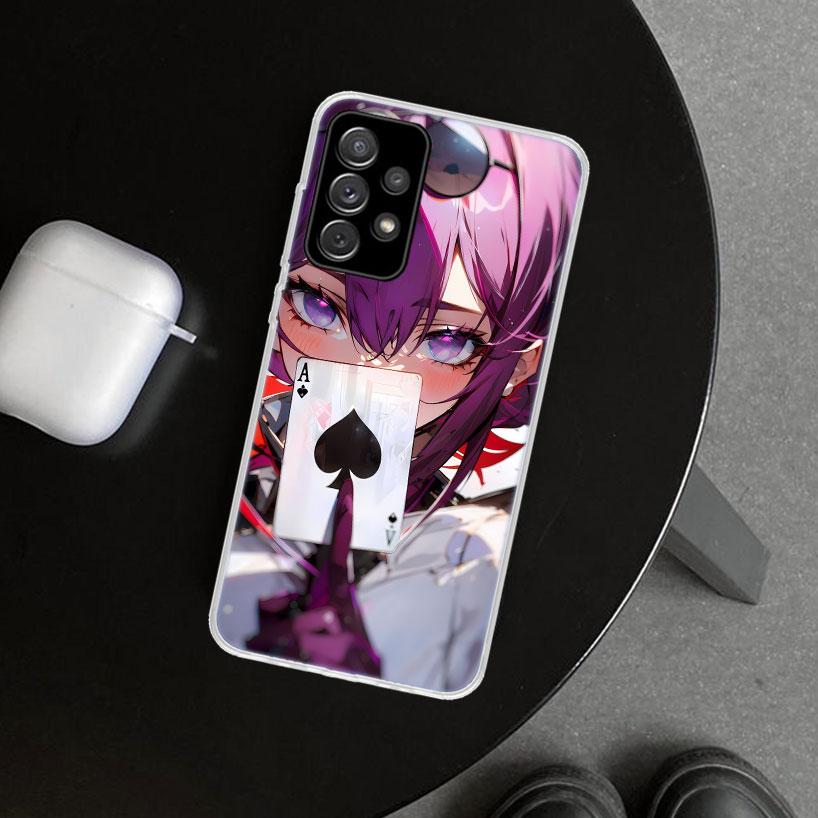 Honkai Star Rail Kafka Phone Case for Samsung Galaxy A17 A16 A26 A36 A56 A57 A37 A15 A25 A35 A55 A14 A24 A34 A54 A13 A23 A33 A53